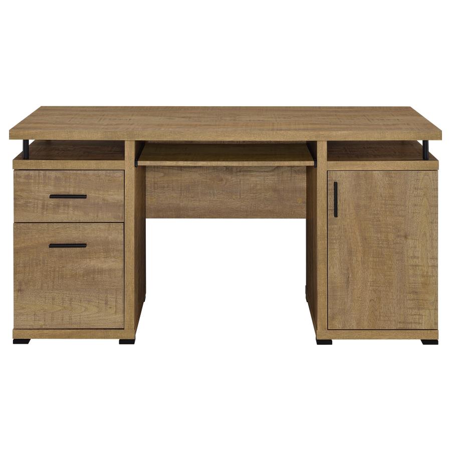 Elena 55-inch 2-drawer Office Computer Desk Mango