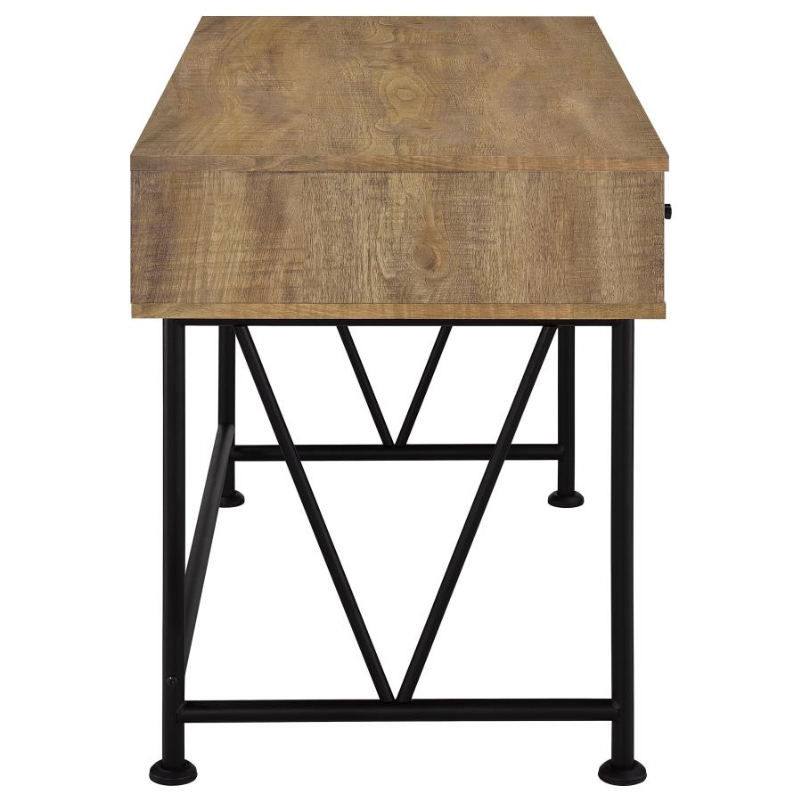 Cora 47-inch 3-drawer Writing Desk Mango