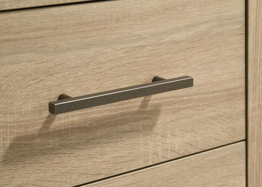 Nora 6-drawer Light Oak Dresser
