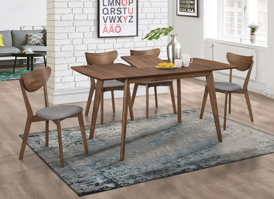 Dana Butterfly Leaf Dining Table Natural Walnut