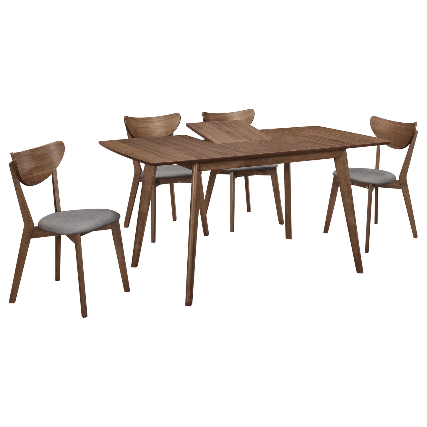 Dana Butterfly Leaf Dining Table Natural Walnut