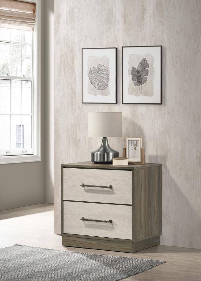 Alondra 2-Drawer Nightstand
