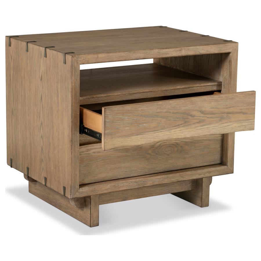 Angelica Weathered Oak Nightstand