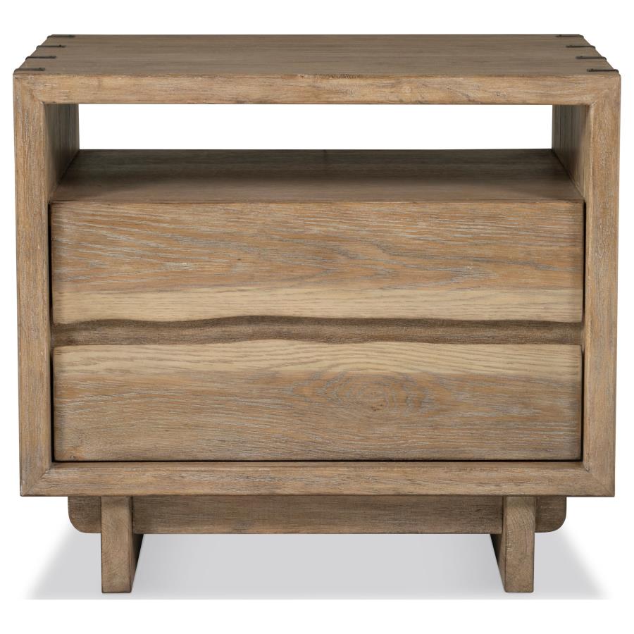 Angelica Weathered Oak Nightstand