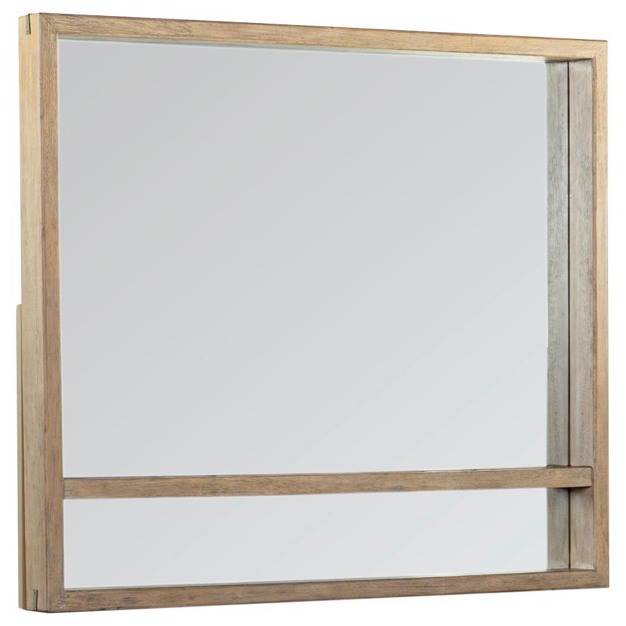 Angelica Weathered Oak Mirror