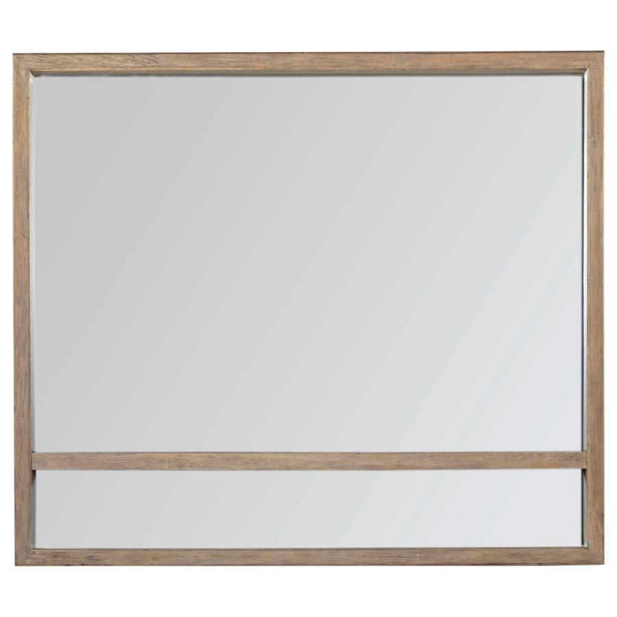 Angelica Weathered Oak Mirror