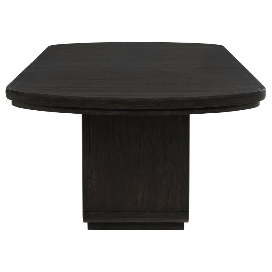 Bianca Extension Burnished Black Dining Table