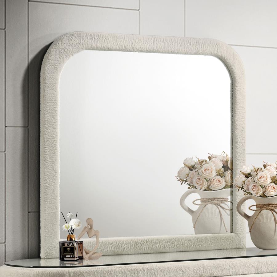 Camille Upholstered Dresser Mirror
