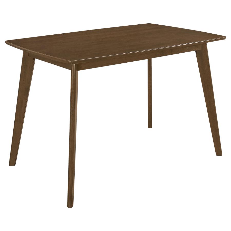 Carrie 5-Piece Rectangular Dining Set Chestnut