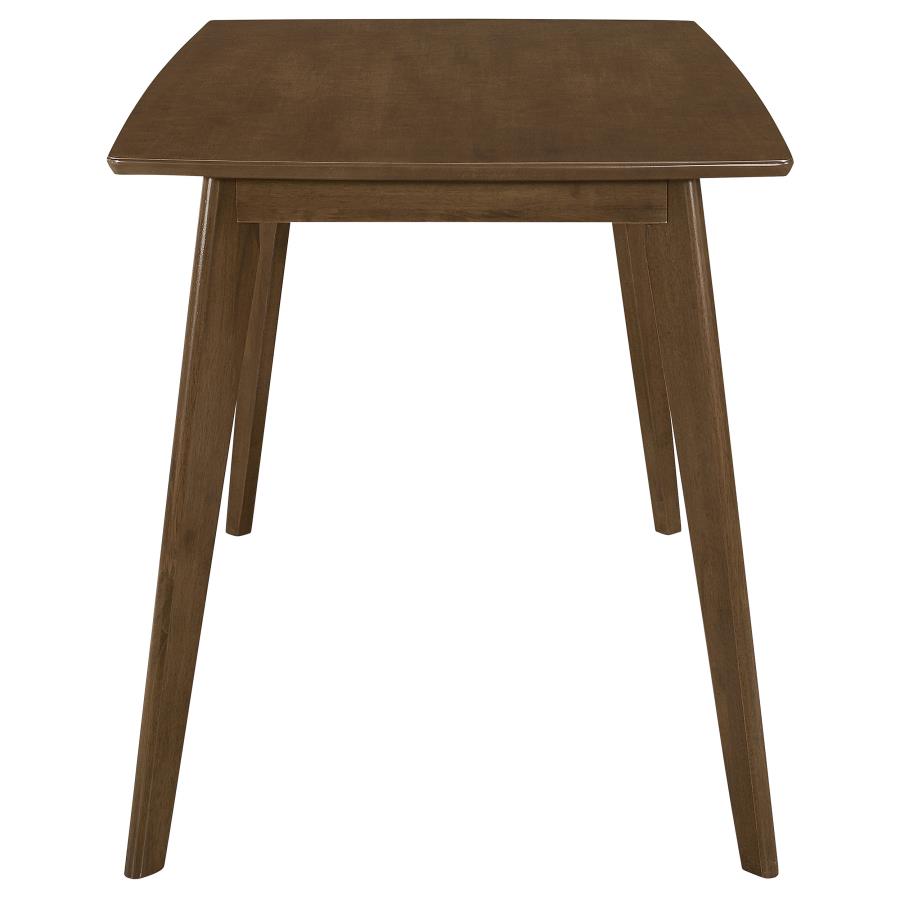 Carrie 5-Piece Rectangular Dining Set Chestnut