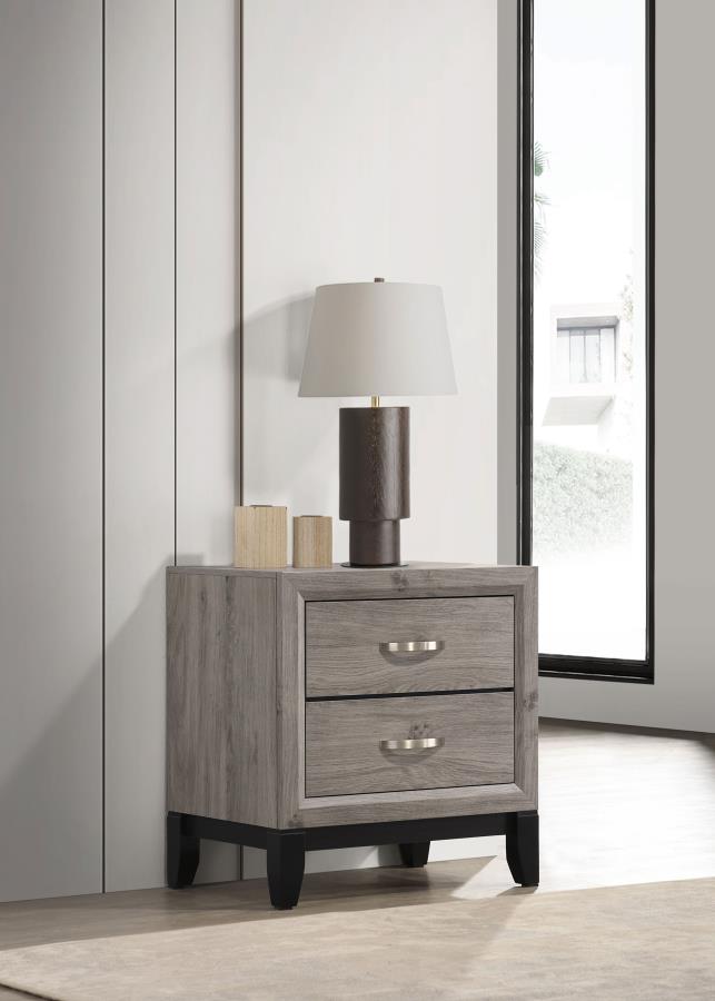 Wally 2-drawer Nightstand