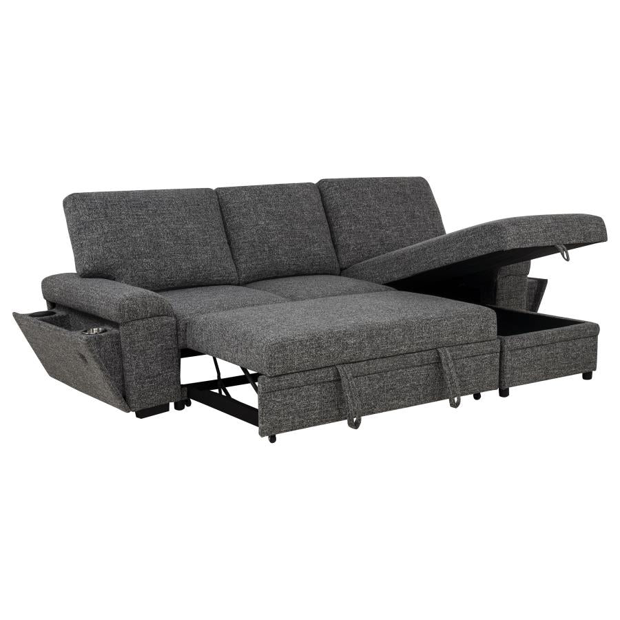 Demi Sleeper Sectional With Speaker