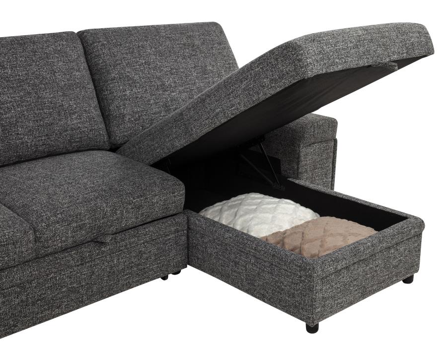 Demi Sleeper Sectional With Speaker