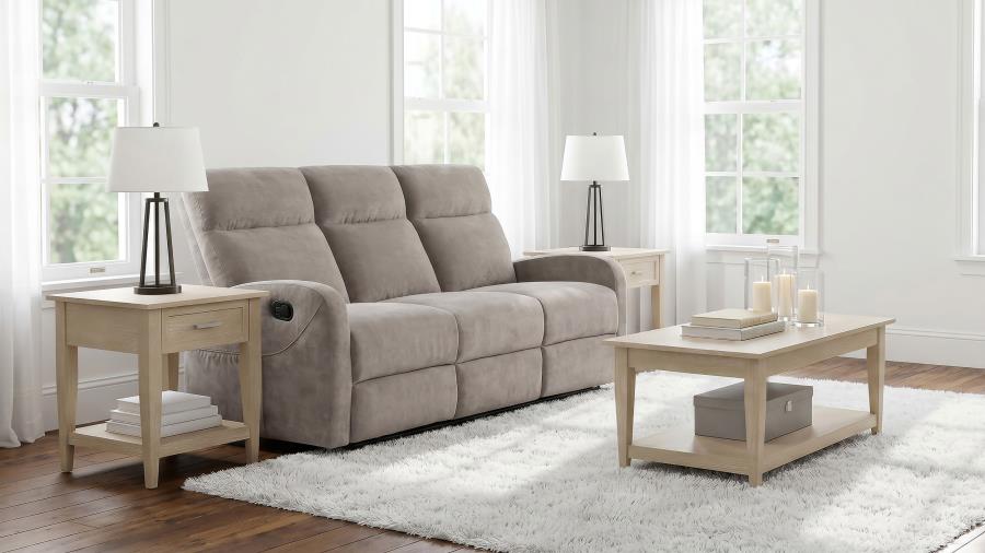 Farah Chenille Manual Reclining Sofa