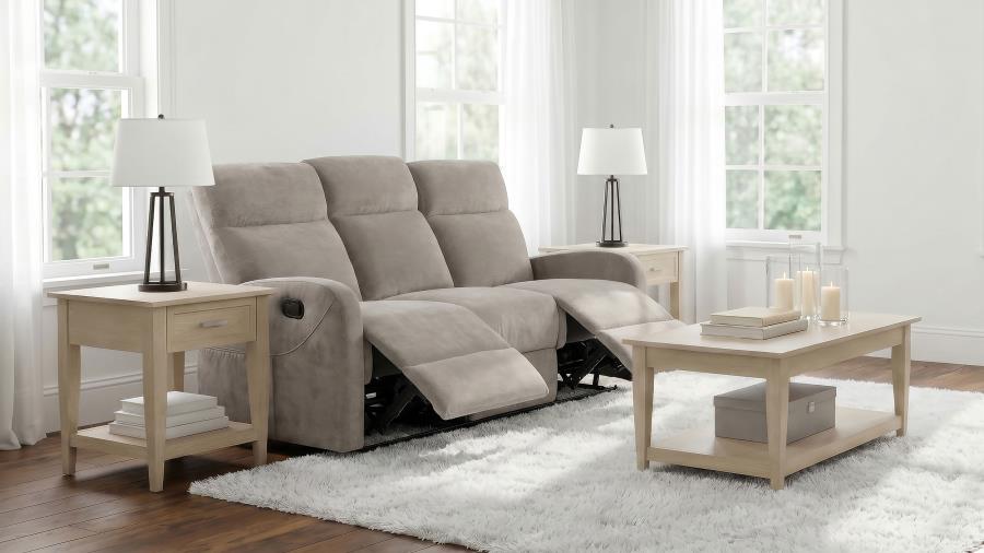 Farah Chenille Manual Reclining Sofa