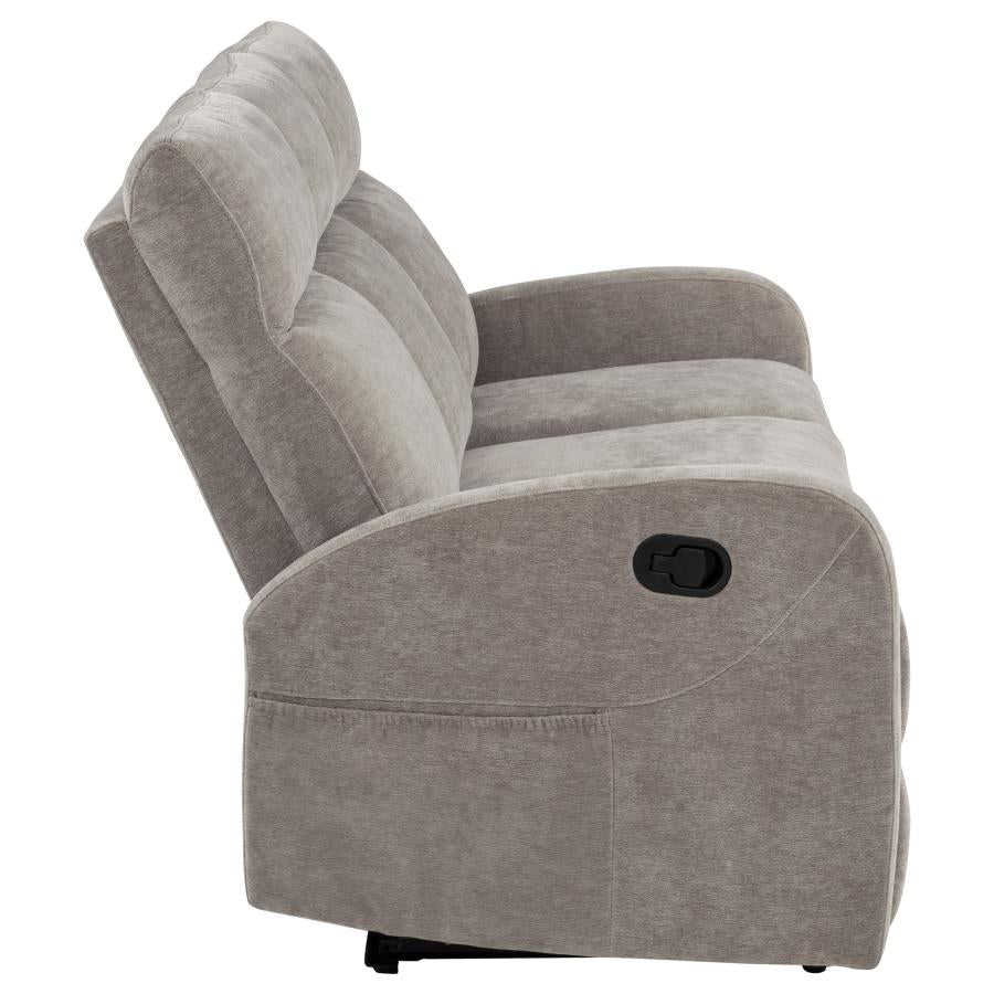 Farah Chenille Manual Reclining Sofa