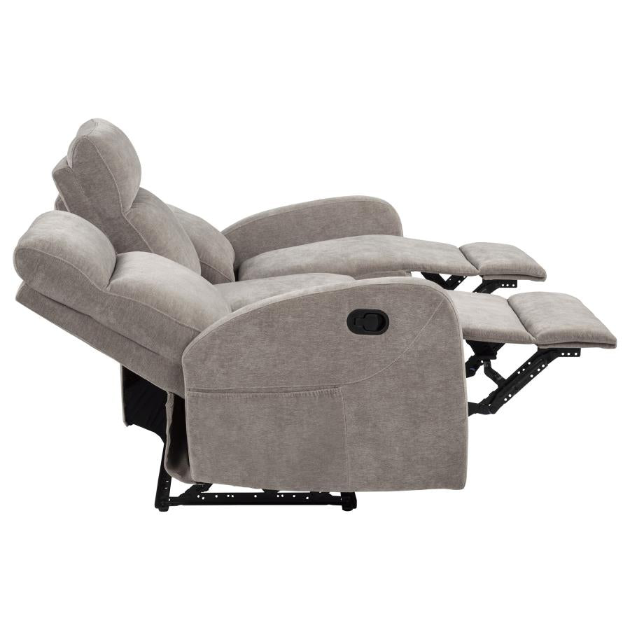 Farah Chenille Manual Reclining Sofa