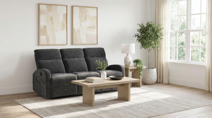 Farah Chenille Manual Reclining Sofa