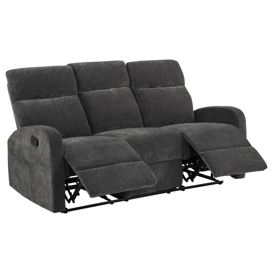 Farah Chenille Manual Reclining Sofa