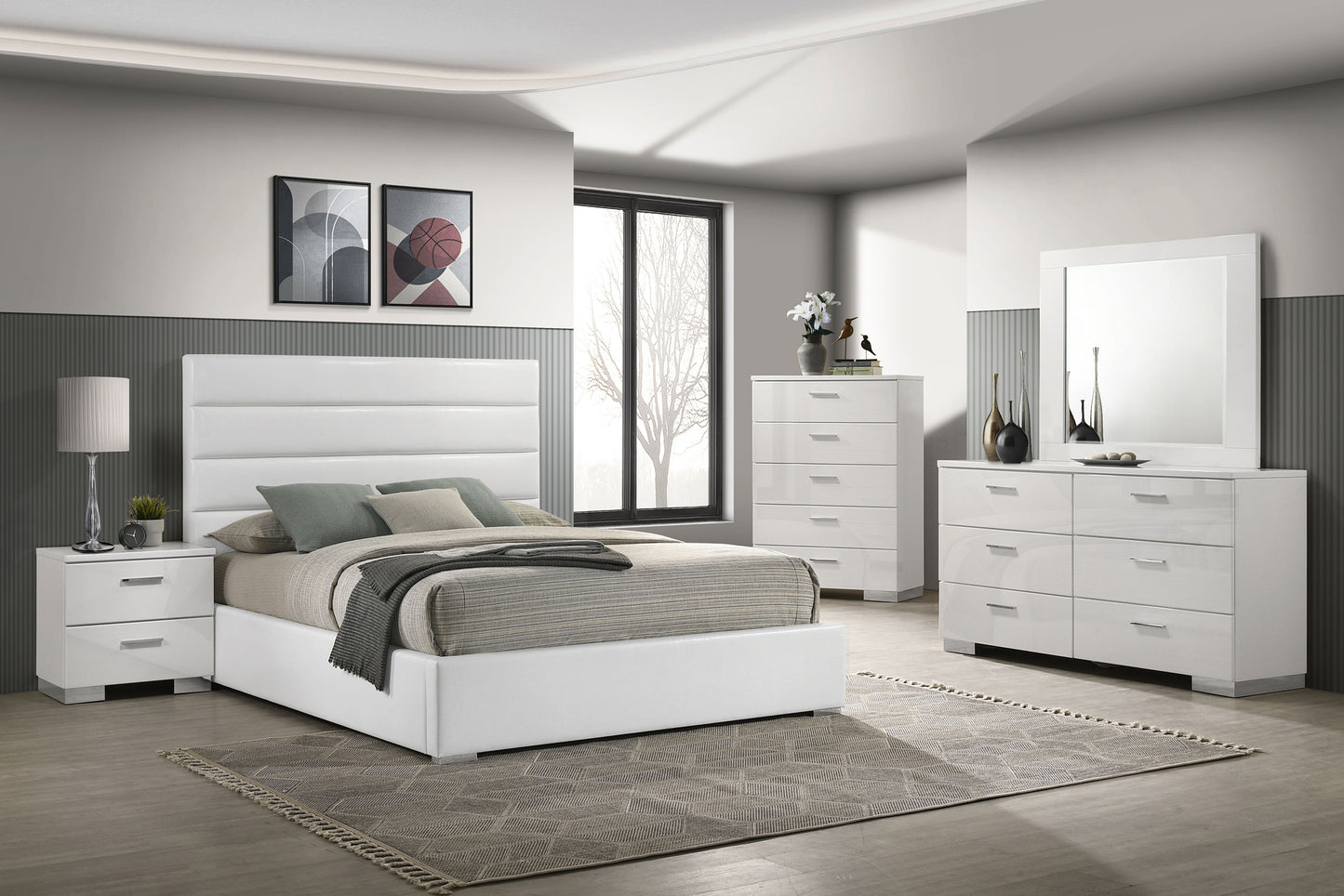 Fiorella Upholstered Bed