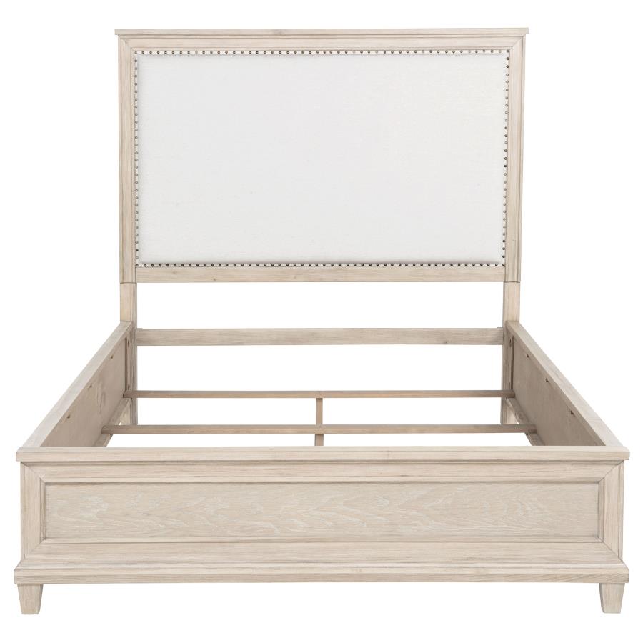Florence Washed Oak Bed