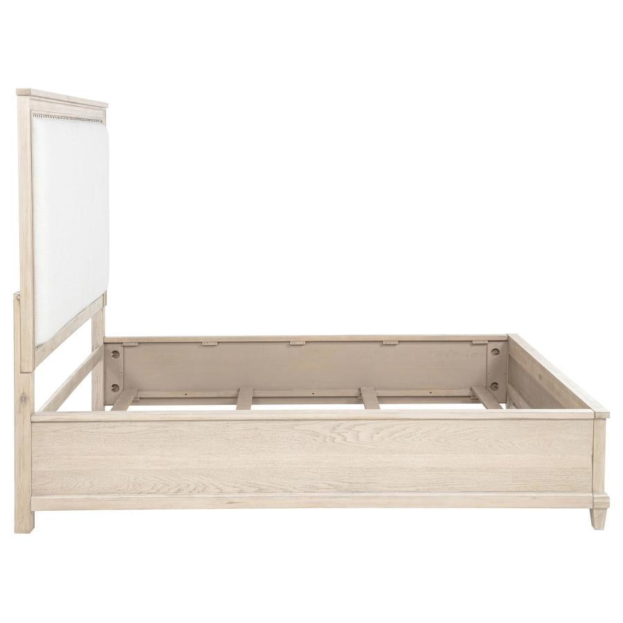 Florence Washed Oak Bed