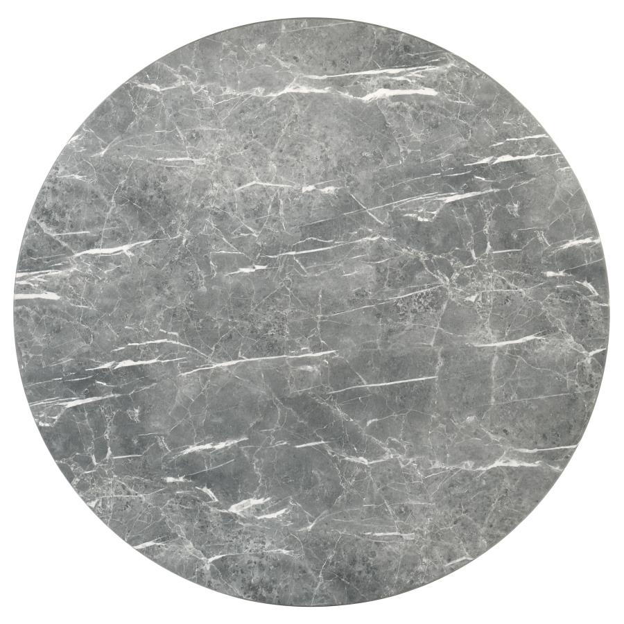 Laura Pedestal Round Dining Table