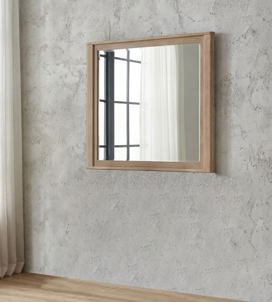 Amelia Dresser Mirror Light Oak