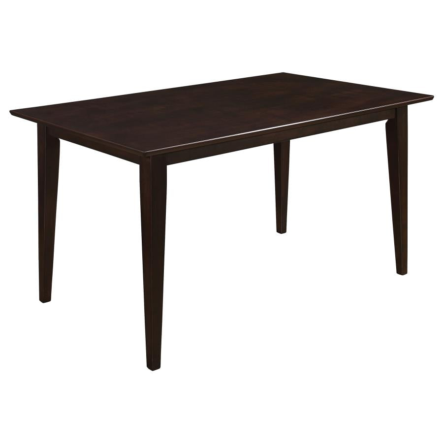 Gabriela 5-Piece Rectangular Dining Set Cappuccino