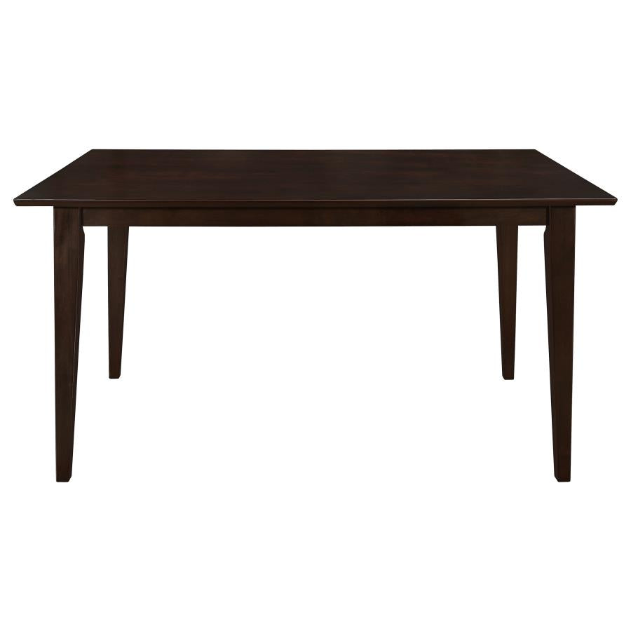Gabriela 5-Piece Rectangular Dining Set Cappuccino