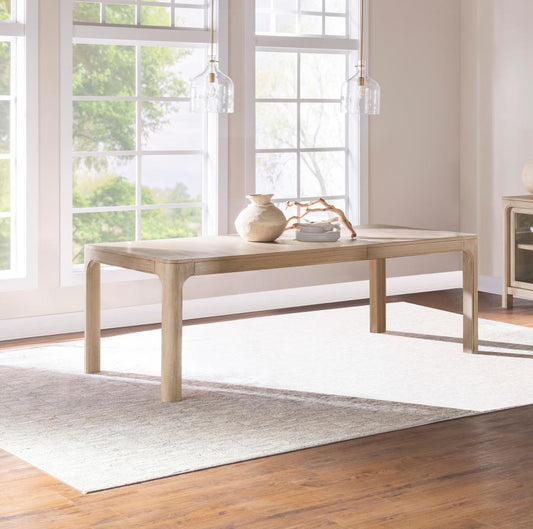 Maria 90-inch Extension Dining Table Weathered Mango
