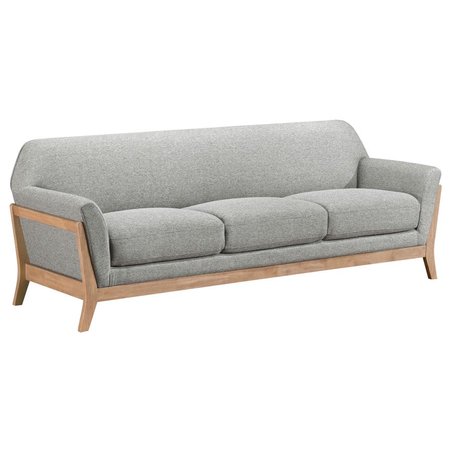 Isabella Upholstered Flared Arm Sofa