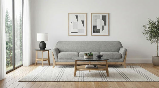 Isabella Upholstered Flared Arm Sofa