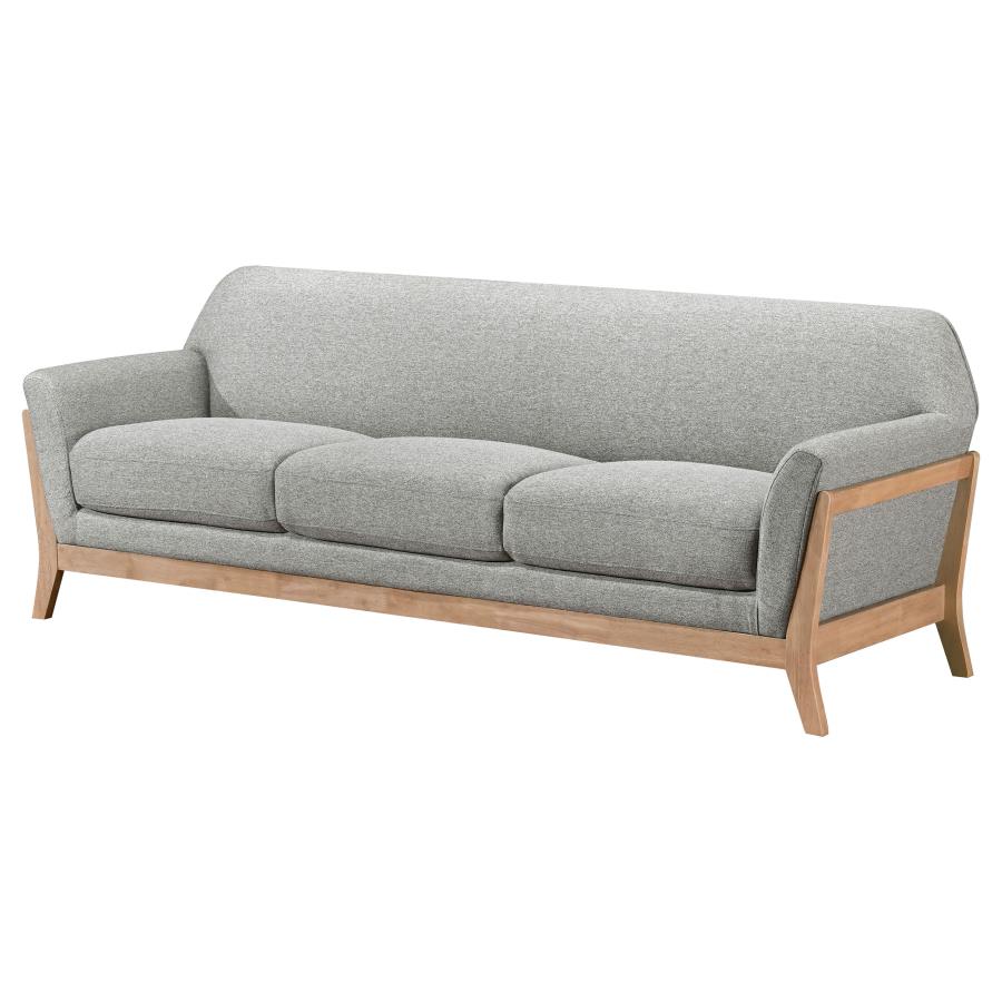 Isabella Upholstered Flared Arm Sofa