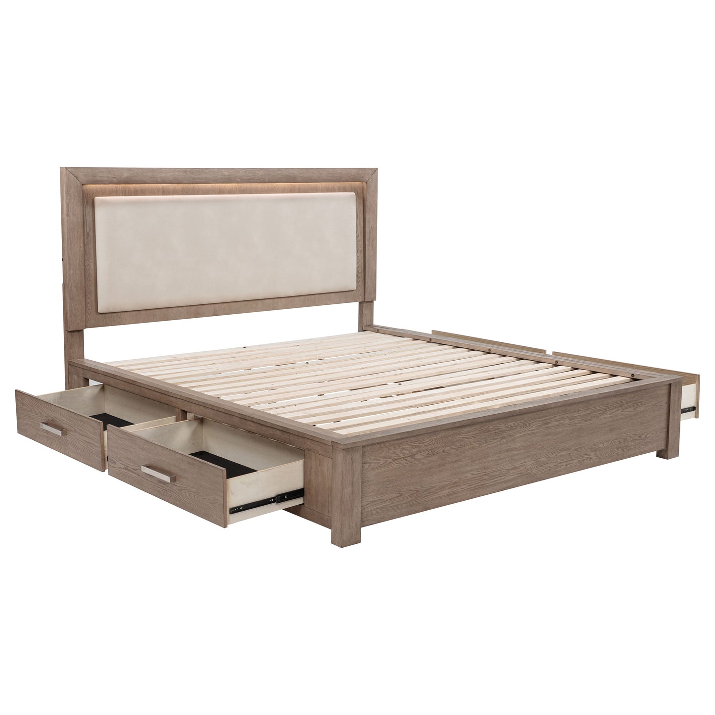 Kylie LED storage bed