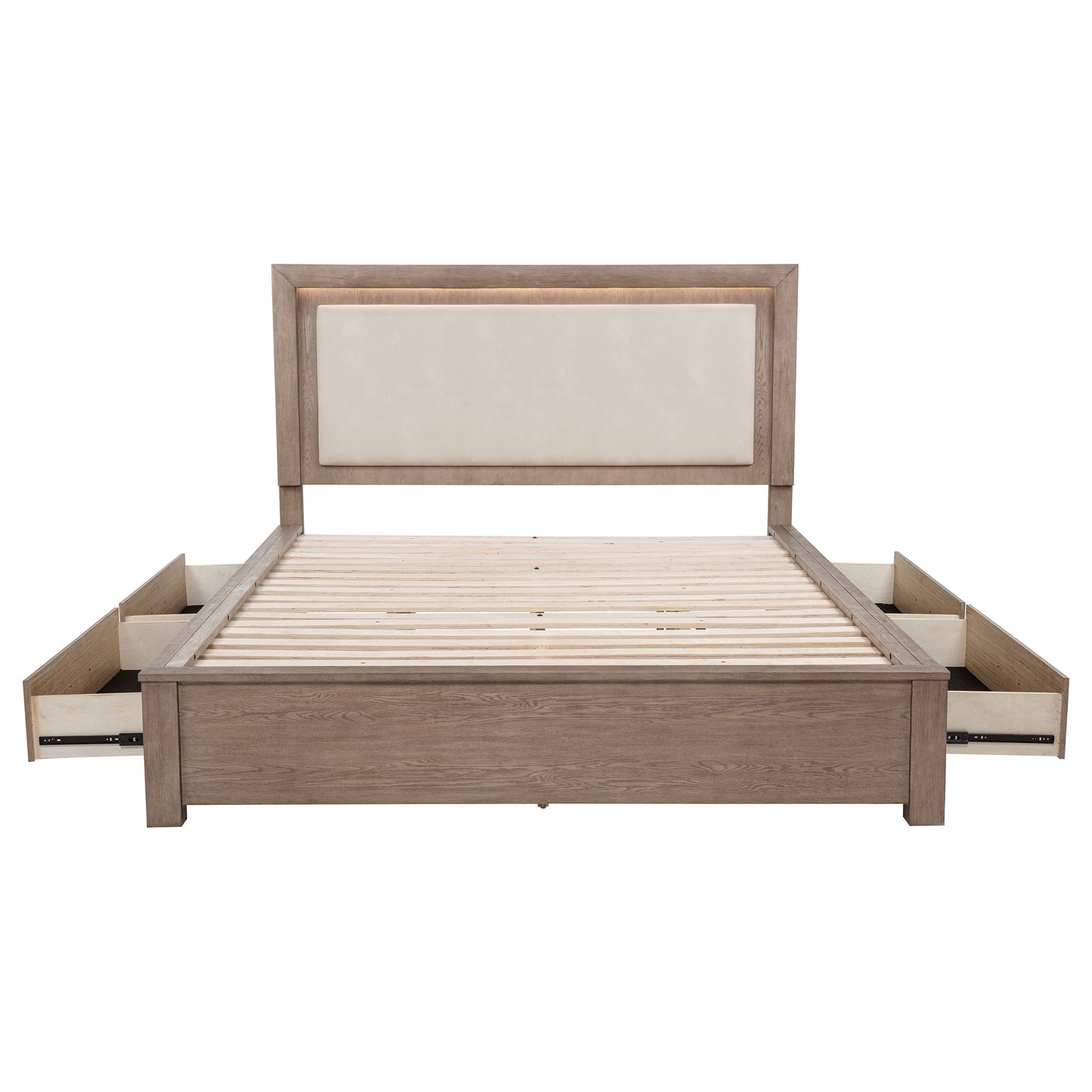 Kylie LED storage bed