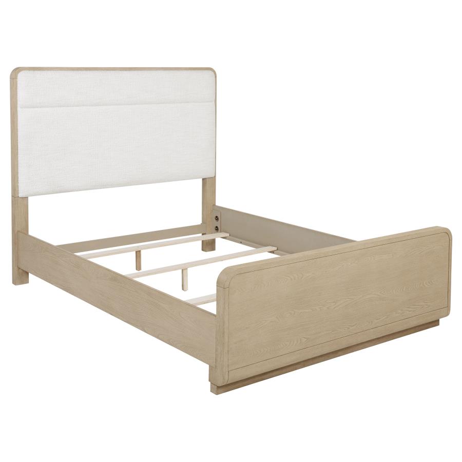 Lana Panel Bed Light Elm
