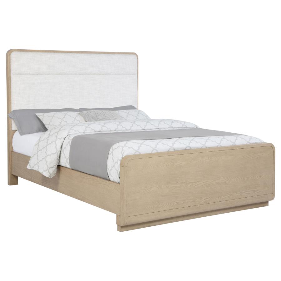 Lana Panel Bed Light Elm