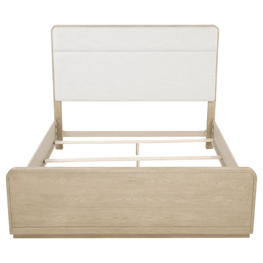 Lana Panel Bed Light Elm