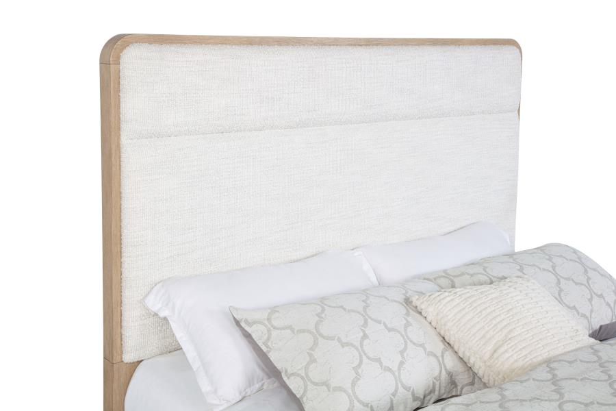 Lana Panel Bed Light Elm