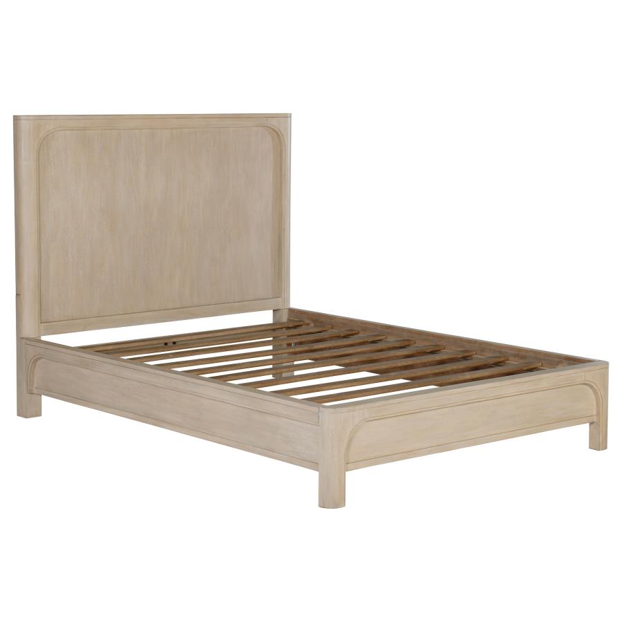 Maria Panel Bed Weathered Mangowood