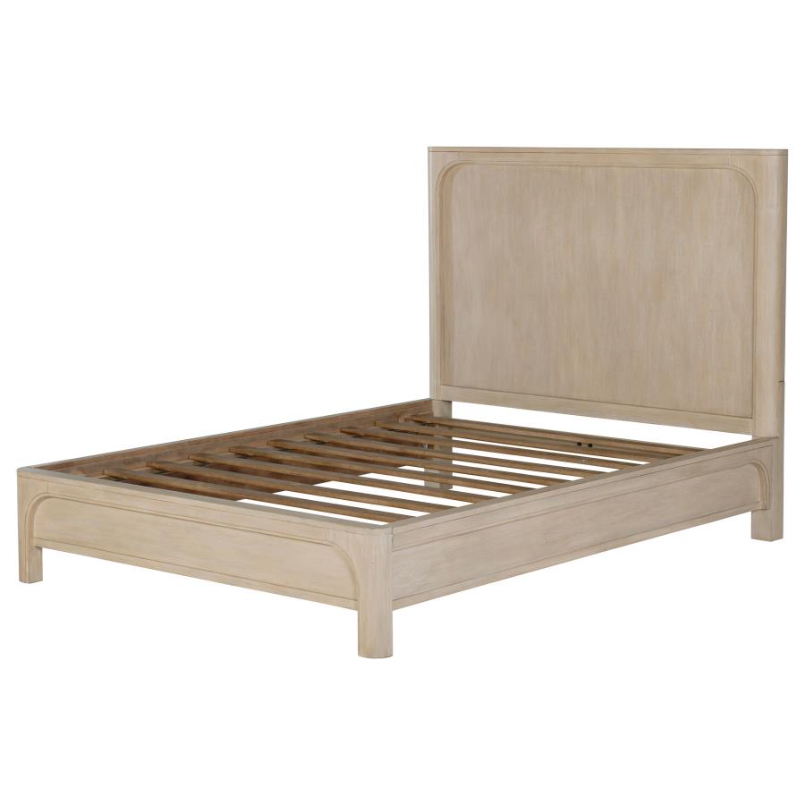 Maria Panel Bed Weathered Mangowood
