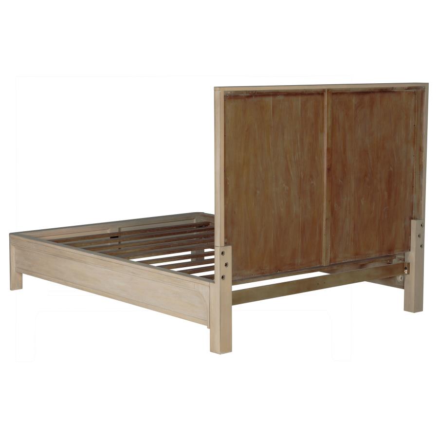 Maria Panel Bed Weathered Mangowood