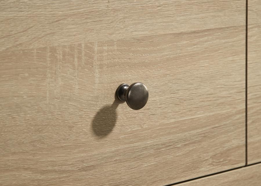 Nora 6-drawer Light Oak Dresser