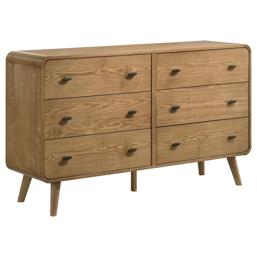 Paola 6-drawer Bedroom Dresser