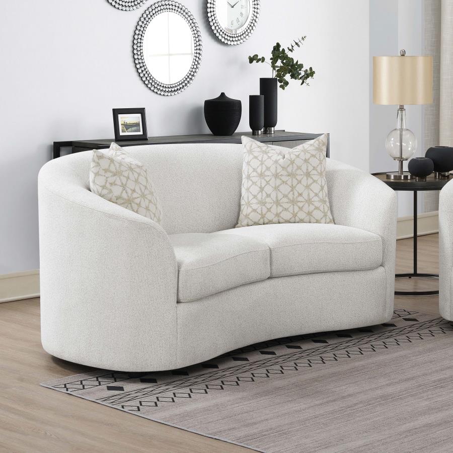 Lucia Boucle Loveseat