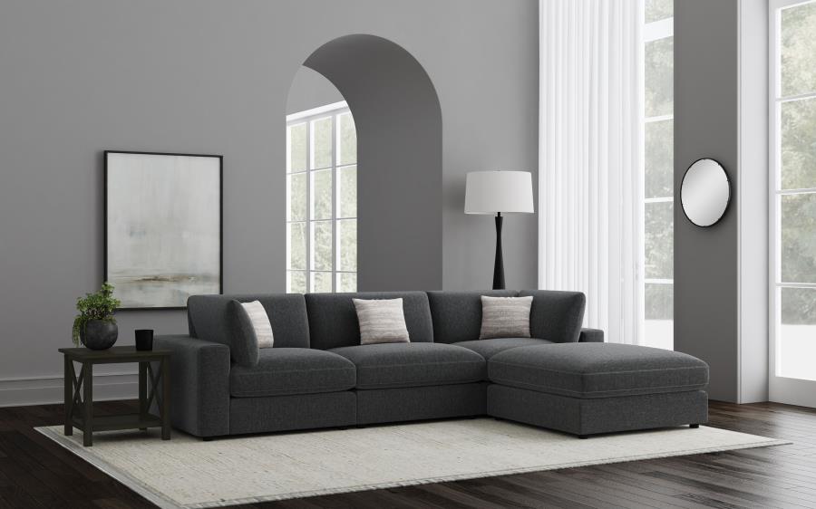 Talia Upholstered 4-Piece Modular Sectional
