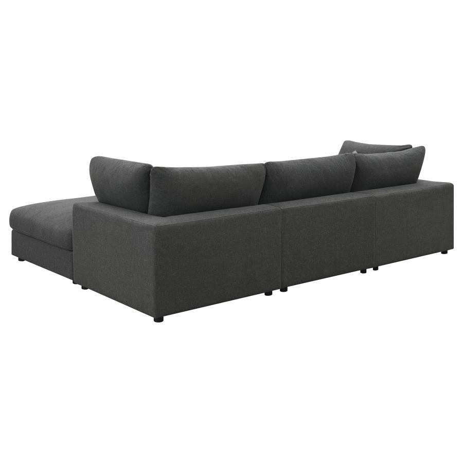 Talia Upholstered 4-Piece Modular Sectional