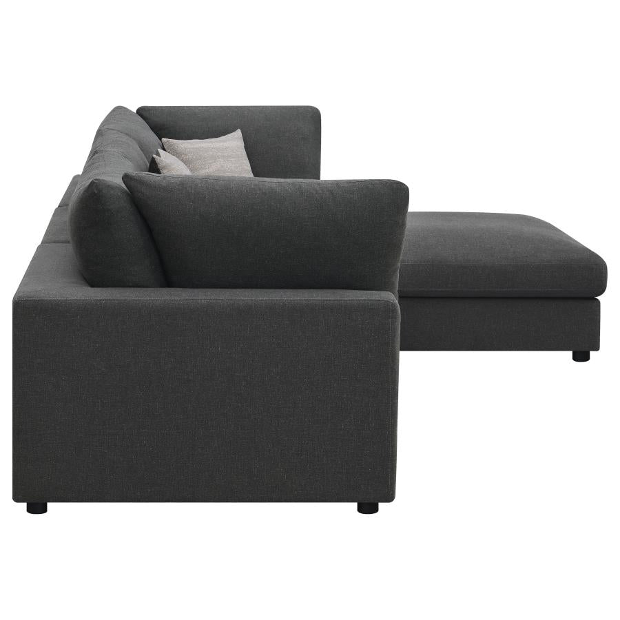 Talia Upholstered 4-Piece Modular Sectional