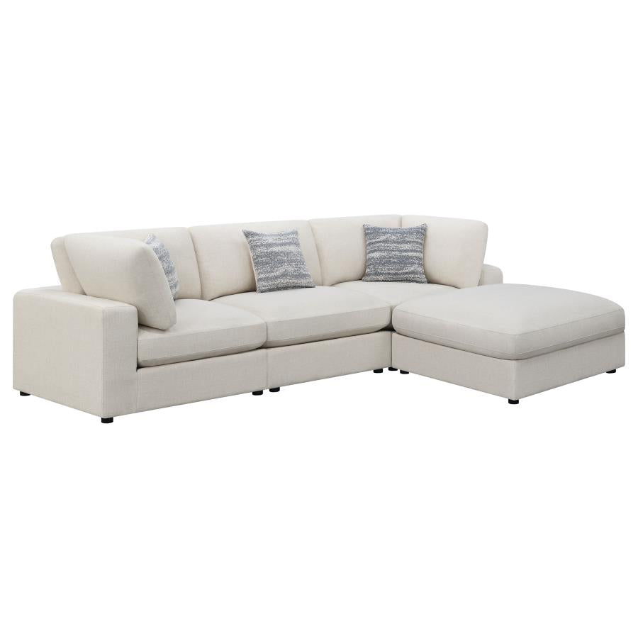 Talia Upholstered 4-Piece Modular Sectional